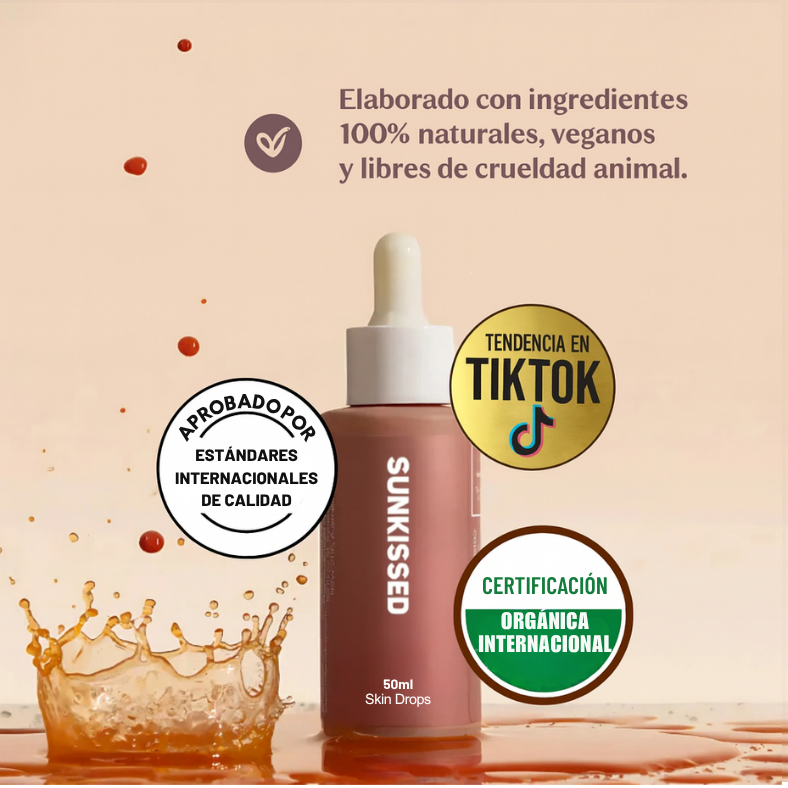 SunKissed- Gotas bronceadoras sin sol