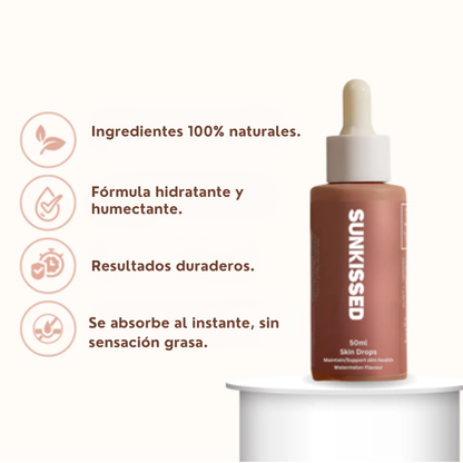 SunKissed- Gotas bronceadoras sin sol